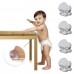 Bebek Çuk Yumuşak ve Esnek Dairesel Şeffaf Yapışkanlı Güvenlik Köşe Koruyucu (4 Adet) Bebek Çuk Yumuşak ve Esnek Dairesel Şeffaf Yapışkanlı Güvenlik Köşe Koruyucu (4 Adet)