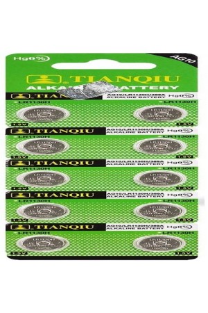 Buton Pil - Saat Lazer Hesap Makinesi Pili 10lu Paket AG10 - LR1130H - 3… Buton Pil - Saat Lazer Hesap Makinesi Pili 10lu Paket AG10 - LR1130H - 3…