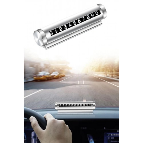 Çevirmeli Araç Içi Telefon Numaralık Çevirmeli Alüminyum Oto Park Numaratörü Çevirmeli Araç Içi Telefon Numaralık Çevirmeli Alüminyum Oto Park Numaratörü