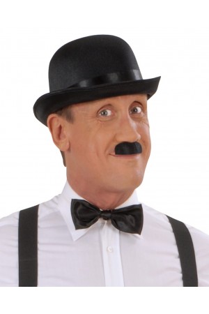 Charlie Chaplin Stil Yetişkin Şapkası – Siyaelon Parti Şapkası&hellip;