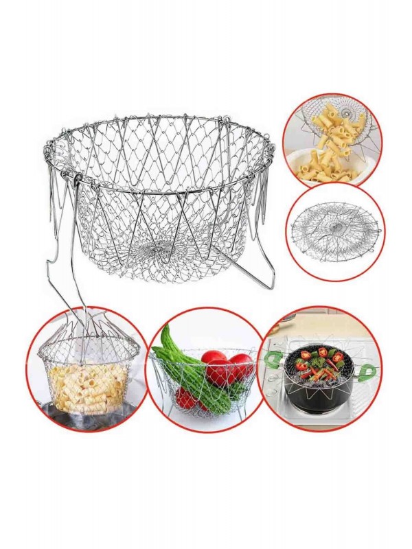 Çok Fonksiyonlu Pratik Süzgeç Katlanır - Kızartma Haşlama Aparatı -… Çok Fonksiyonlu Pratik Süzgeç Katlanır - Kızartma Haşlama Aparatı -…