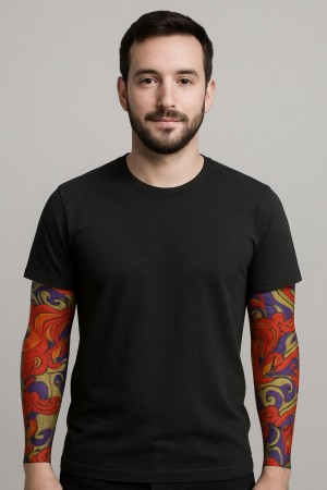 Çorap Dövme Giyilebilir Kol Bacak Dövmesi Likralı 2 Adet Model 4&hellip;