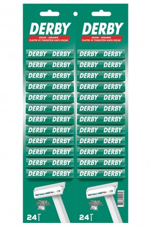 Derby Tek Bıçak Kartela 48'li… Derby Tek Bıçak Kartela 48'li…