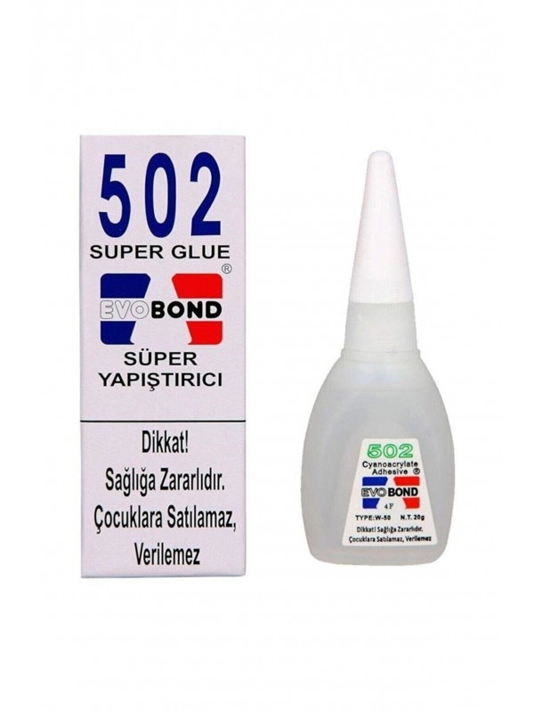 EvoBond 502 Japon Yapıştırıcısı Süper Glue 20 Gr… EvoBond 502 Japon Yapıştırıcısı Süper Glue 20 Gr…