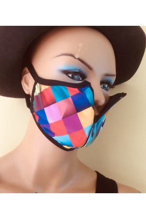 Fermuarlı 2 Katlı Maske&hellip;