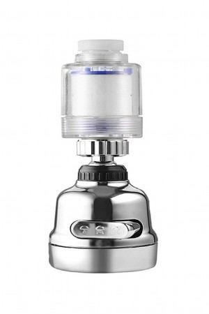 Filtreli Krom 3 Fonksiyonlu Oynar Musluk Başlığı - 360 Derece Dö… Filtreli Krom 3 Fonksiyonlu Oynar Musluk Başlığı - 360 Derece Dö…