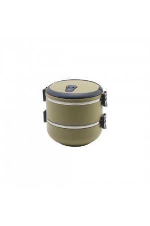 KAHVERENGİ 2Lİ SEFER TASI SAKLAMA KABI 1.2LT… KAHVERENGİ 2Lİ SEFER TASI SAKLAMA KABI 1.2LT…