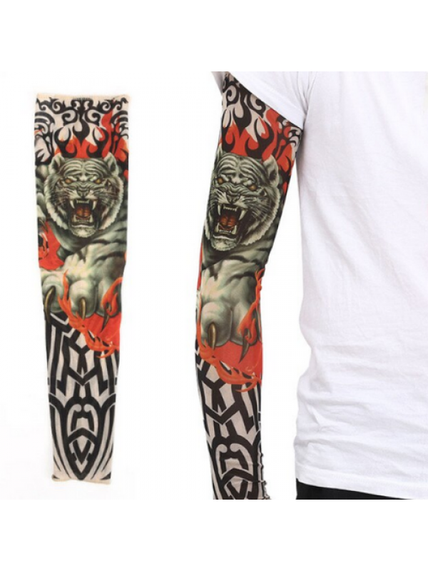 Giyilebilir Kol Dövmesi Çorap Dövme 3D Baskılı Kol Bacak Dövme 2 Ade&hellip;