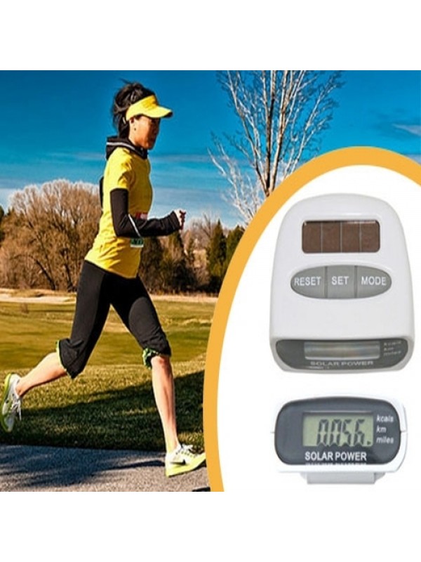 Güneş Enerjili Pedometre ve Kri Ölçer Adımsayar&hellip;