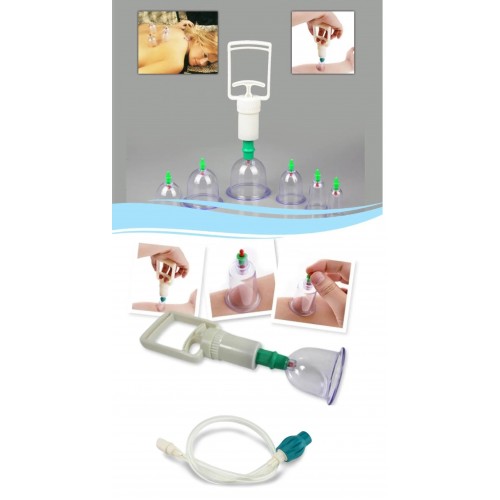 Hacamat Seti Hortumlu - Vakumlu Hortumlu Kupa Çekme Seti (Model 1)