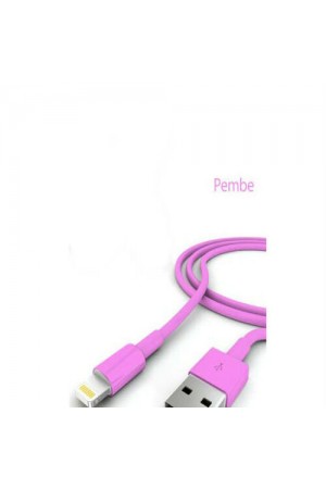 Şarj Data Kablosu - Pembe&hellip;