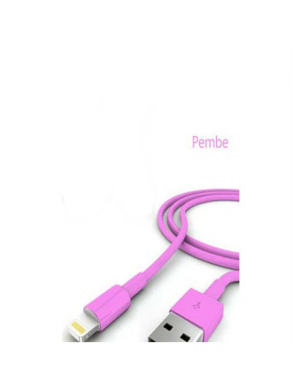 Şarj Data Kablosu - Pembe&hellip;