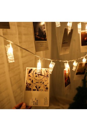 Işıklı Mandallı Fotoğraf Albümü 5M - 30 LED… Işıklı Mandallı Fotoğraf Albümü 5M - 30 LED…