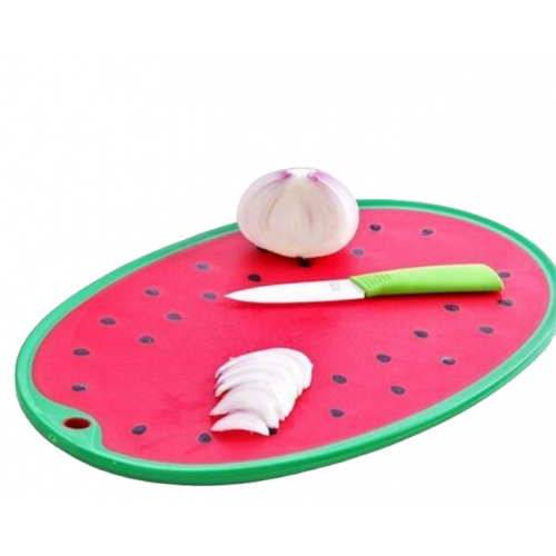 Karpuz Figürlü Kaydırmaz Kesme Tahtası Doğrama Panosu Karpuz Figürlü Kaydırmaz Kesme Tahtası Doğrama Panosu