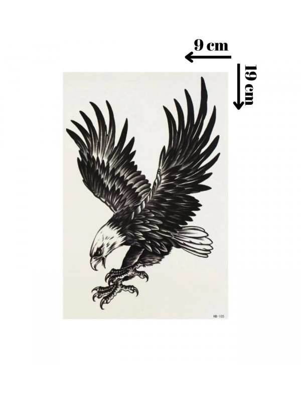 Kartal Geçici Dövme Şablonu - FF037… Kartal Geçici Dövme Şablonu - FF037…