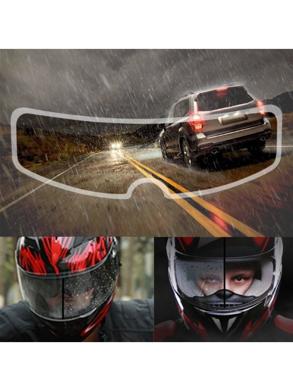 Kask Yağmur Kaydırıcı - Anti-sis Hidrofobik Film… Kask Yağmur Kaydırıcı - Anti-sis Hidrofobik Film…