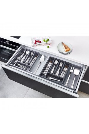 Kayar Kaşıklık Organizeri - 3 Aşamalı Sürgülü - Sağ Sol Açılır&hellip;