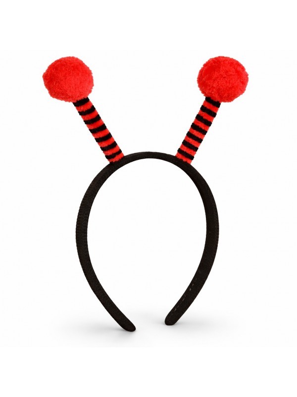 Kırmızı Siyah Uğur Böceği Antenli Taç - Çuk Uğur Böceği Tacı M… Kırmızı Siyah Uğur Böceği Antenli Taç - Çuk Uğur Böceği Tacı M…