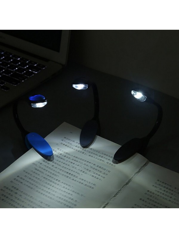 Okuma Işığı Led Booklight Kıskaçlı Pilli Model Led Işık&hellip;