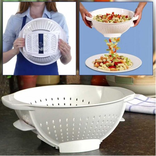 Makarna Süzgeci - Akıllı Makarna Süzgeci Makarna Süzgeci - Akıllı Makarna Süzgeci