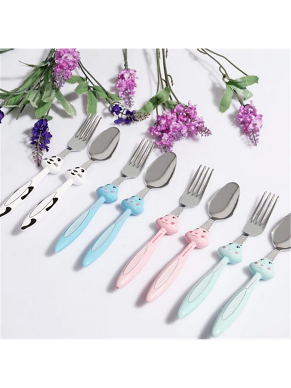 Çatal Kaşık Seti - 18 cm - Pembe&hellip;