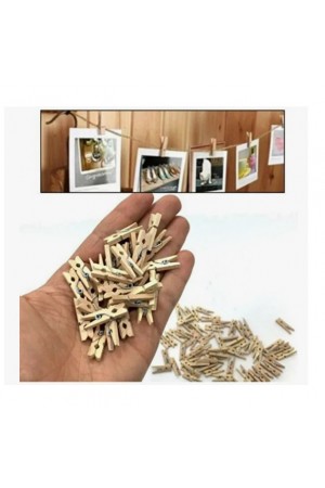 Mandal Mini Ahşap Mandal (100 Adet)… Mandal Mini Ahşap Mandal (100 Adet)…