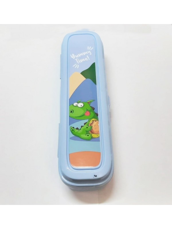 Mavi Multi Renkli Kapaklı Kalemlik Kutusu -Çanta İçi Saklama - Diş F�&hellip;