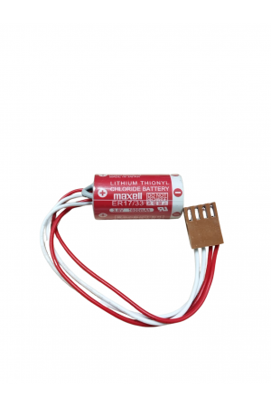 Maxell ER17/33 3.6V 2/3A 4 PIN Size  Pil - Kahverengi Soket&hellip;