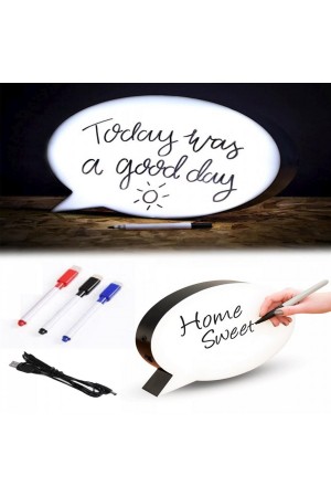 Mesaj Panosu Kalemle Yazılabilen Konuşma Bnu Görünümlü Işıklı&hellip;