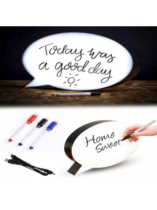 Mesaj Panosu Kalemle Yazılabilen Konuşma Bnu Görünümlü Işıklı&hellip;