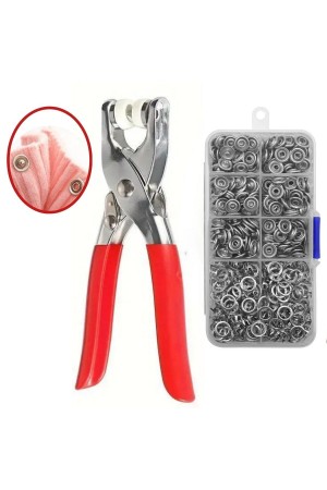 Metal 200 pcs Çıtçıt ve Pense Seti Makinesi  Bebek Elbise Ç�&hellip;