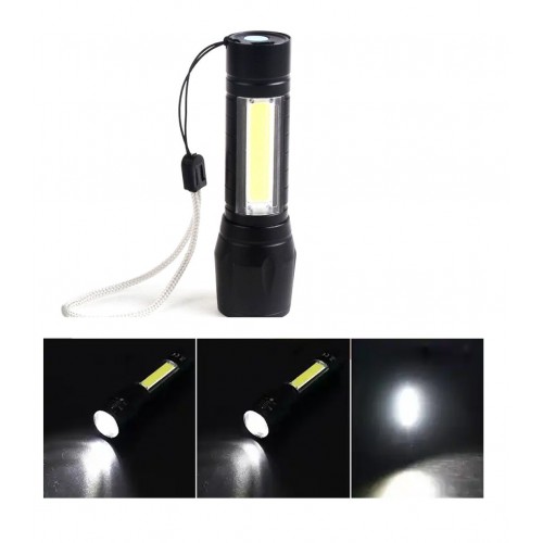 MİNİ ÇOK GÜÇLÜ ŞARJLI EL FENERİ (XPE-COB LED ) WATTON WT-030