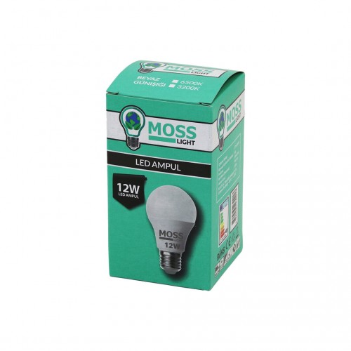 MOSS LIGHT 12W BEYAZ LED AMPUL E27 960Lm 6500K