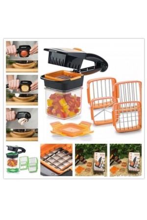 5 In 1 Pratik Hazneli Sebze Meyve Doğrayıcı&hellip;