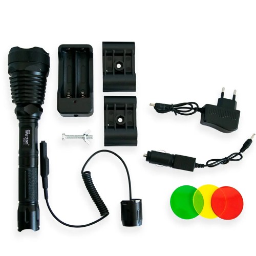 Orjinal 800 Lümen T6 Özel Avcı Feneri Watton Wt-205 Orjinal 800 Lümen T6 Özel Avcı Feneri Watton Wt-205