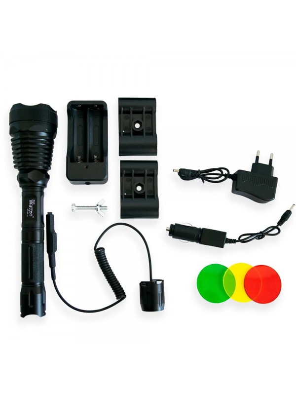 Orjinal 800 Lümen T6 Özel Avcı Feneri Watton Wt-205… Orjinal 800 Lümen T6 Özel Avcı Feneri Watton Wt-205…