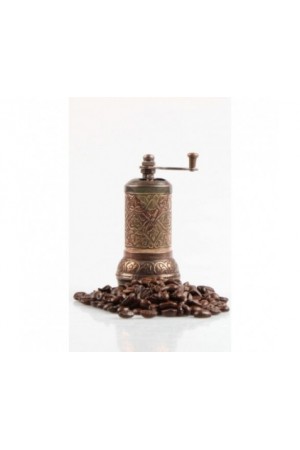 Osmanlı Motifli Kahve ve Baharat Değirmeni Bakır&hellip;