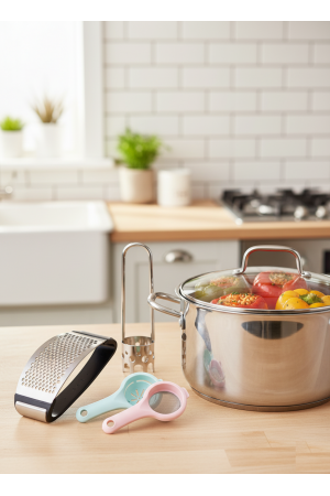 Özel Yemek Hazırlık Seti – Mutfakta Zamandan ve Enerjiden Tasarruf Ed… Özel Yemek Hazırlık Seti – Mutfakta Zamandan ve Enerjiden Tasarruf Ed…