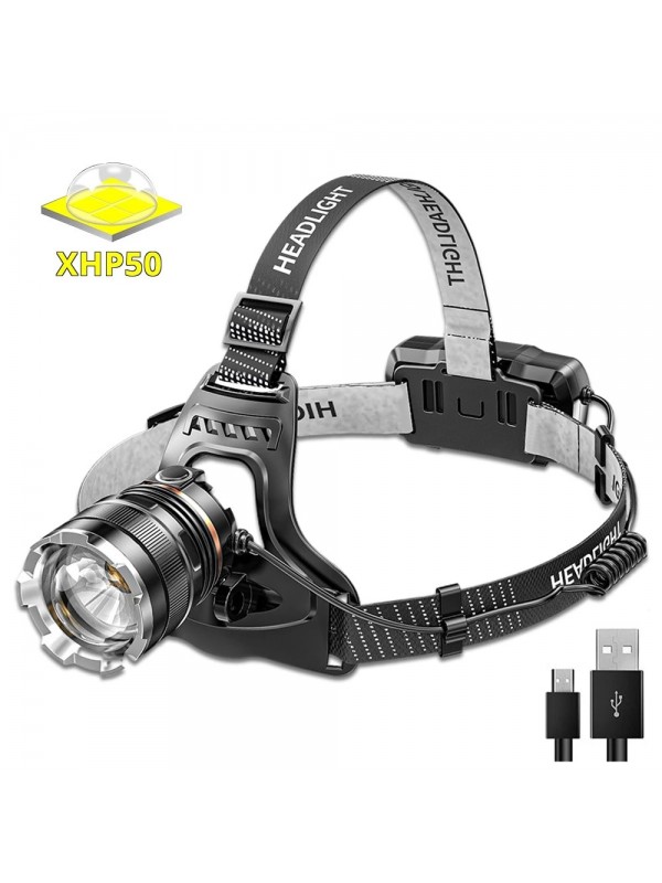 PeakStar PS-8002 SENSÖRLÜ ZOOMLU PROFESYONEL ŞARJLI KAFA LAMBASI&hellip;