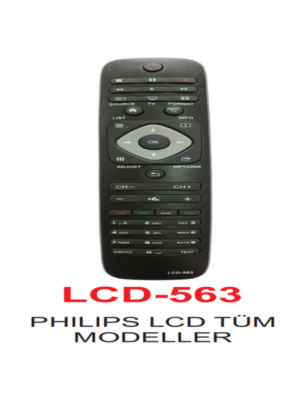 LCD Tüm Modellere Uygun Kumanda LCD-563… LCD Tüm Modellere Uygun Kumanda LCD-563…