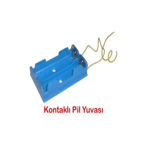 Pil Yuvası - Okul Deney Pil Yatağı 50 Adet Pil Yuvası - Okul Deney Pil Yatağı 50 Adet