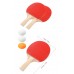 Ping Pong Masa Tenisi Seti Tenis Raketi Seti 2 Raket + 3 Ping Pong Topu  Spor Aksesuarları