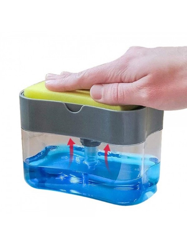 Pompa Mekanizmalı Sünger Hazneli Sıvı Sabunluk&hellip;