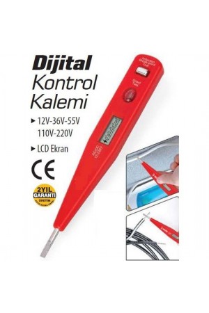 Profesyonel Dijital Kontrol Kalemi Tornavida Voltaj Ölçer&hellip;