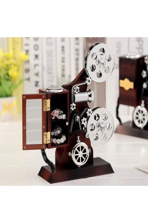 Projektör Şeklinde Takı Çekmeceli Müzik Kutusu&hellip;