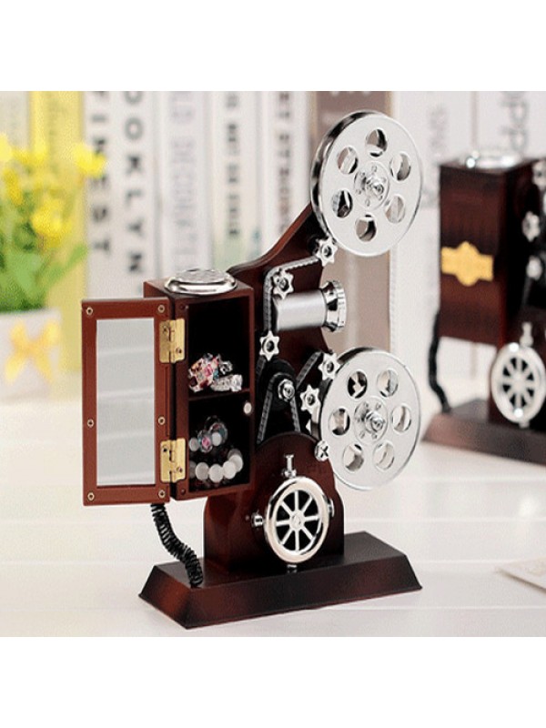 Projektör Şeklinde Takı Çekmeceli Müzik Kutusu… Projektör Şeklinde Takı Çekmeceli Müzik Kutusu…