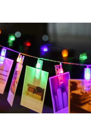 Renkli Işıklı Mandallı Fotoğraf Albümü 10 lu - RGB… Renkli Işıklı Mandallı Fotoğraf Albümü 10 lu - RGB…