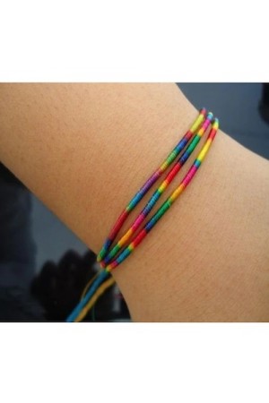 Renkli Şans Bileklikleri ( 6 Adet )&hellip;