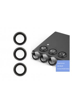 Galaxy S23 Kamera Lens Koruyucu - Siyah&hellip;