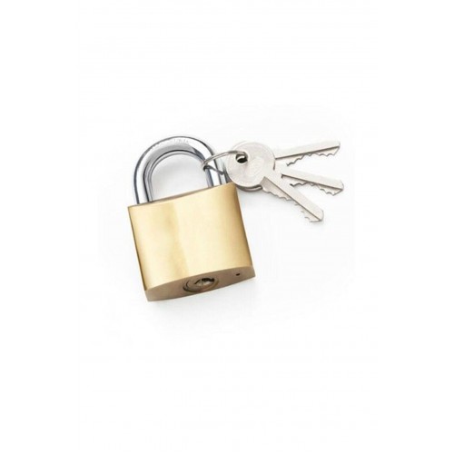 Sarı Asma Kilit 32 mm